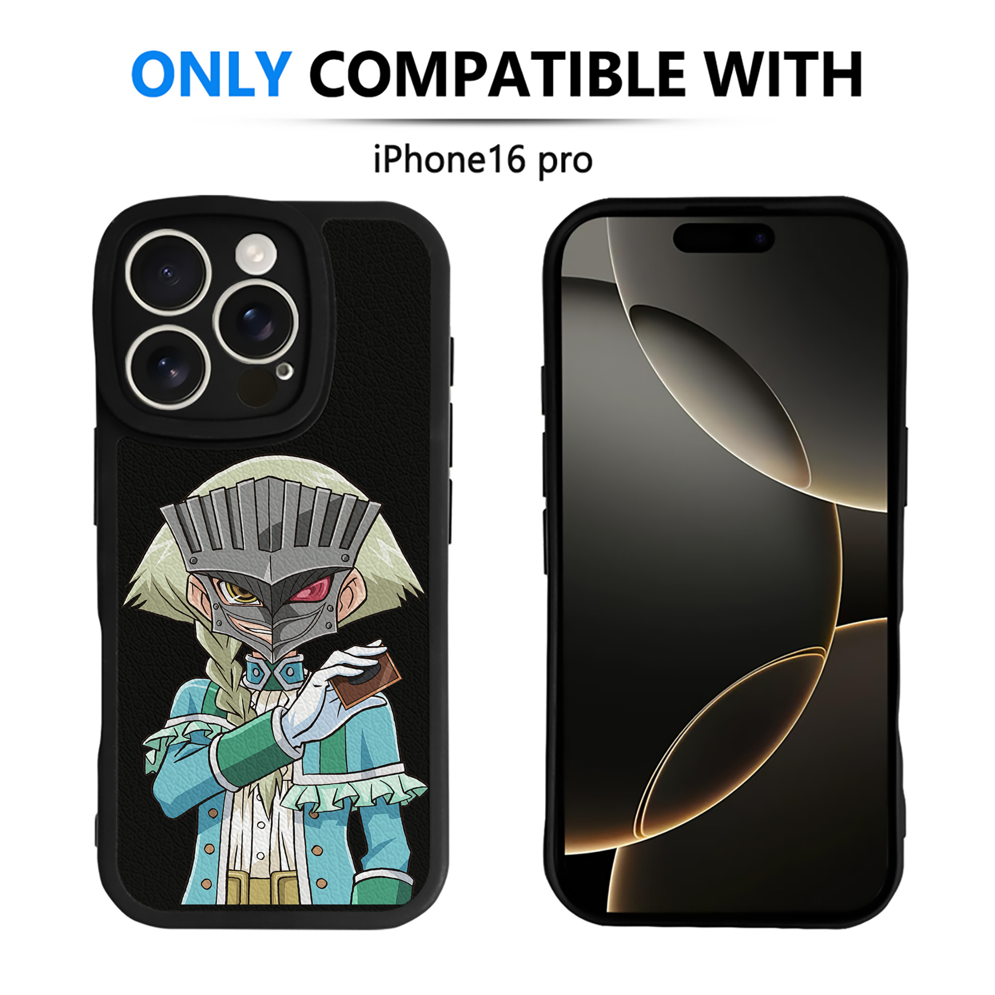 遊☆戯☆王 Yu-Gi-Oh! 【iPhone 16シリーズ対応】シリコンスマホケース（レザー調） 材質：シリコン